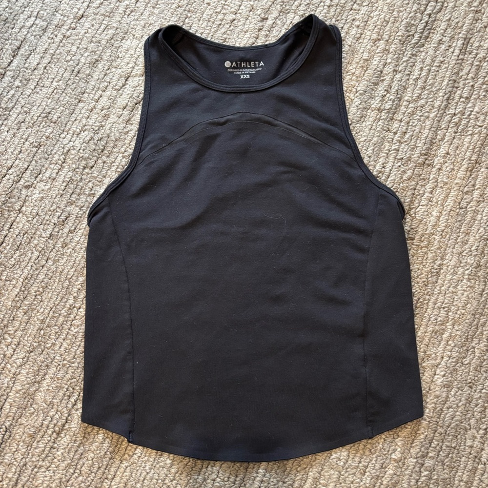 Athleta Black Workout Tank Top